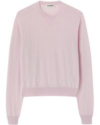 Jil Sander - Crew-Neck Fine Jumper - Lyst