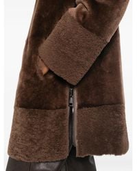 Suprema - X Eraldo Shearling-Panelled Reversible Coat - Lyst