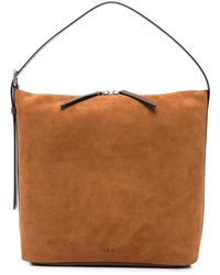 A.P.C. - A. P.C. Vera Suede Shoulder Bag - Lyst