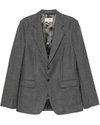 MM6 by Maison Margiela - Frayed-Edge Blazer - Lyst