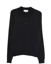 Studio Nicholson - Pilote Logn-Sleeves Polo Shirt - Lyst