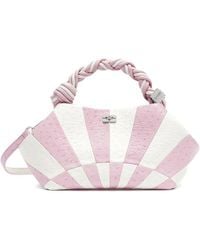 Ganni - Shoulder Bag Calf Leather - Lyst