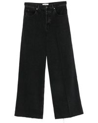 Anips - Pressed-Crease Wide-Leg Jeans - Lyst