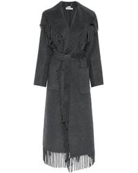 Jonathan Simkhai - Carrie Fringe Robe Coat - Lyst