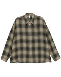 sunflower - Stable Plaid-Pattern Shirt - Lyst
