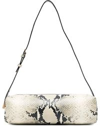 KHAITE - Snakeskin Cylindrical Shoulder Bag - Lyst