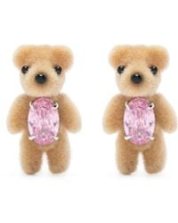 YVMIN - Bear-Motif Earrings - Lyst
