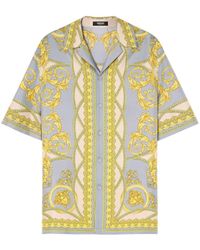 Versace - La Coupe Des Dieux Silk Shirt - Lyst