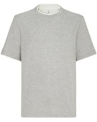 Brunello Cucinelli - T-Shirts & Vests - Lyst