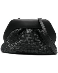 The Moire - Woven Flap Shoulder Bag - Lyst