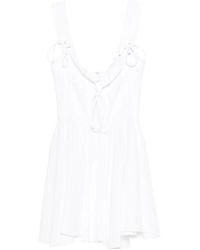 LES FILLES D'EVA - Sleveeless Tie-Strap Mini Dress - Lyst