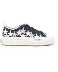 Amiri - Star-Patch Platform Sneakers - Lyst