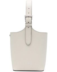 Prada - Logo-Print Bucket Bag - Lyst