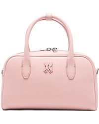 Amiri - Ma-Plaque Leather Tote Bag - Lyst