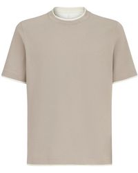 Brunello Cucinelli - Crew-Neck T-Shirt - Lyst