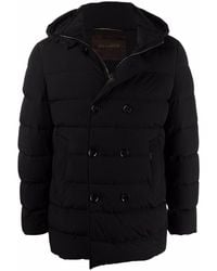 Moorer - Florio Double-Breasted Padded Coat - Lyst