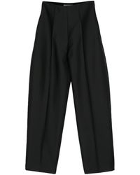 GIA STUDIOS - Twill Tailored Trousers - Lyst