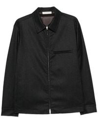 Umit Benan - Zip-Up Collared Jacket - Lyst