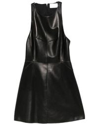 Givenchy - Sleeveless Leather Mini Dress - Lyst