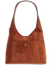 COACH - 28 Brooklyn Topstitch Leather Shoulder Bag - Lyst