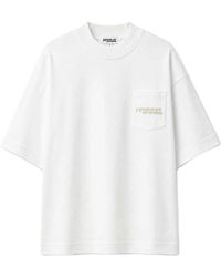 House of Errors - Embroidered-Logo Pocket T-Shirt - Lyst