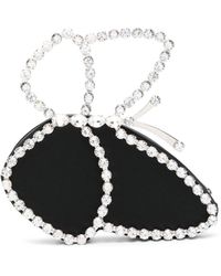 L'ALINGI - Butterfly Crystal-Embellished Clutch Bag - Lyst