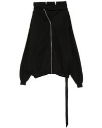 Rick Owens - Mountain Hun Asymmetric Zip-Up Hoodie - Lyst