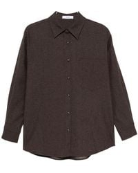 ELEH - Chest-Pocket Button-Up Shirt - Lyst