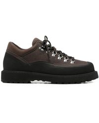 Diemme - Cornaro Gomma Lace-Up Panelled Boots - Lyst