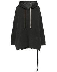 Rick Owens - Peter Drawstring Oversized Hoodie - Lyst