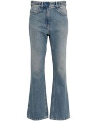 Givenchy - 4G-Motif Straight-Leg Jeans - Lyst