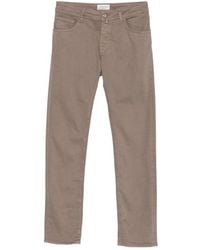 Jacob Cohen - Nick Logo-Patch Straight-Leg Trousers - Lyst