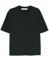 Golden Goose - Logo-Embroidered Bleached-Finish T-Shirt - Lyst