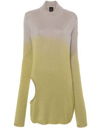 Moncler - Subhuman Cut Out Cashmere Sweater - Lyst