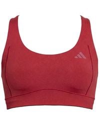 Adidas X Entire Studios - X Entire Studios Optime Logo-Detail Sports Bra - Lyst