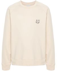 Maison Kitsuné - Sweatshirt With Application - Lyst