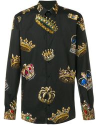 Dolce \u0026 Gabbana Shirts for Men - Up to 