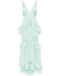 Maria Lucia Hohan - Ruffled Maxi Dress - Lyst