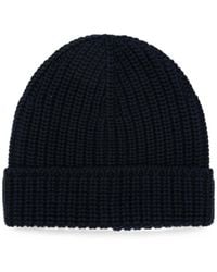 Fileria - Ribbed-Knit Beanie Hat - Lyst