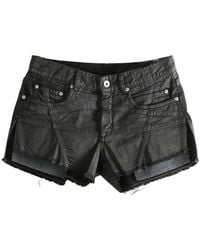 Rick Owens - Denim Shorts - Lyst