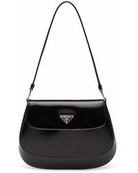 Prada Cleo Shoulder Bag - Black