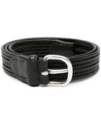 Eraldo - Woven-Design Buckle-Fastening Belt - Lyst