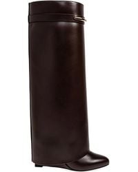 Givenchy - Pointed Toe Leather Ankle Boots - Lyst