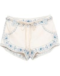 Zimmermann - Neutrals Shorts - Lyst