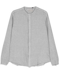 Costumein - Frayed-Edge Linen Shirt - Lyst