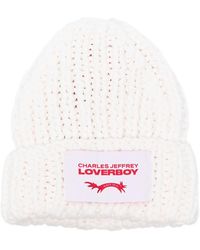Charles Jeffrey - Chubby Logo-Patch Beanie Hat - Lyst