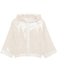 Peserico - Neutrals Jackets - Lyst