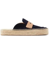 JW Anderson - Suede Loafer Mules - Lyst