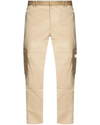 KENZO - Neutrals Trousers - Lyst