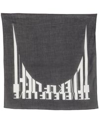 Rick Owens - Graphic-Print Scarf - Lyst